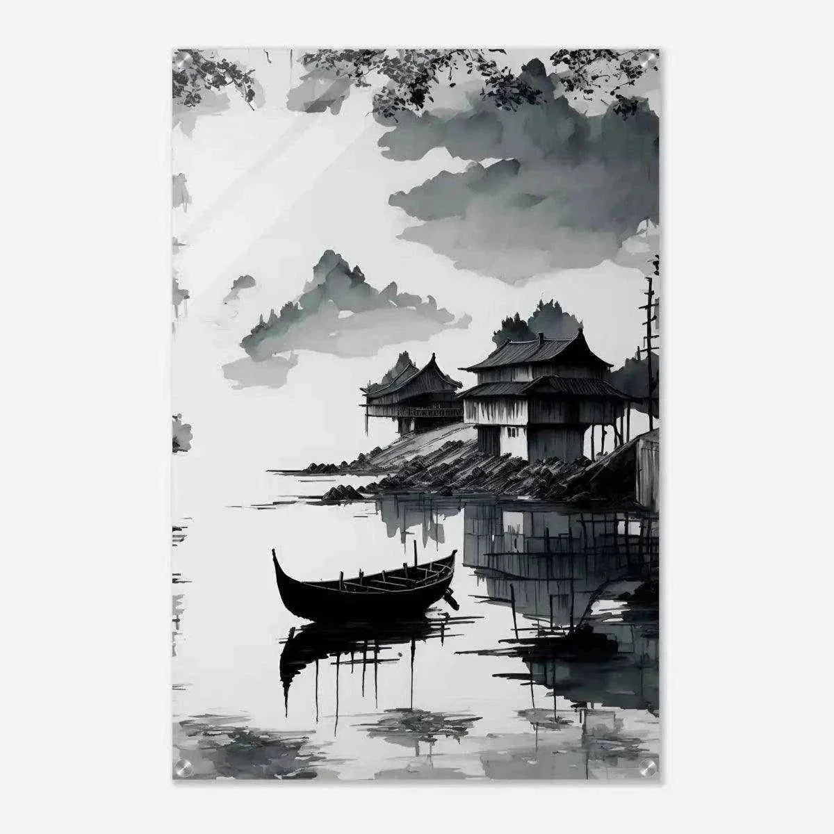 Deep Sea - Leinwandbild Japanisch