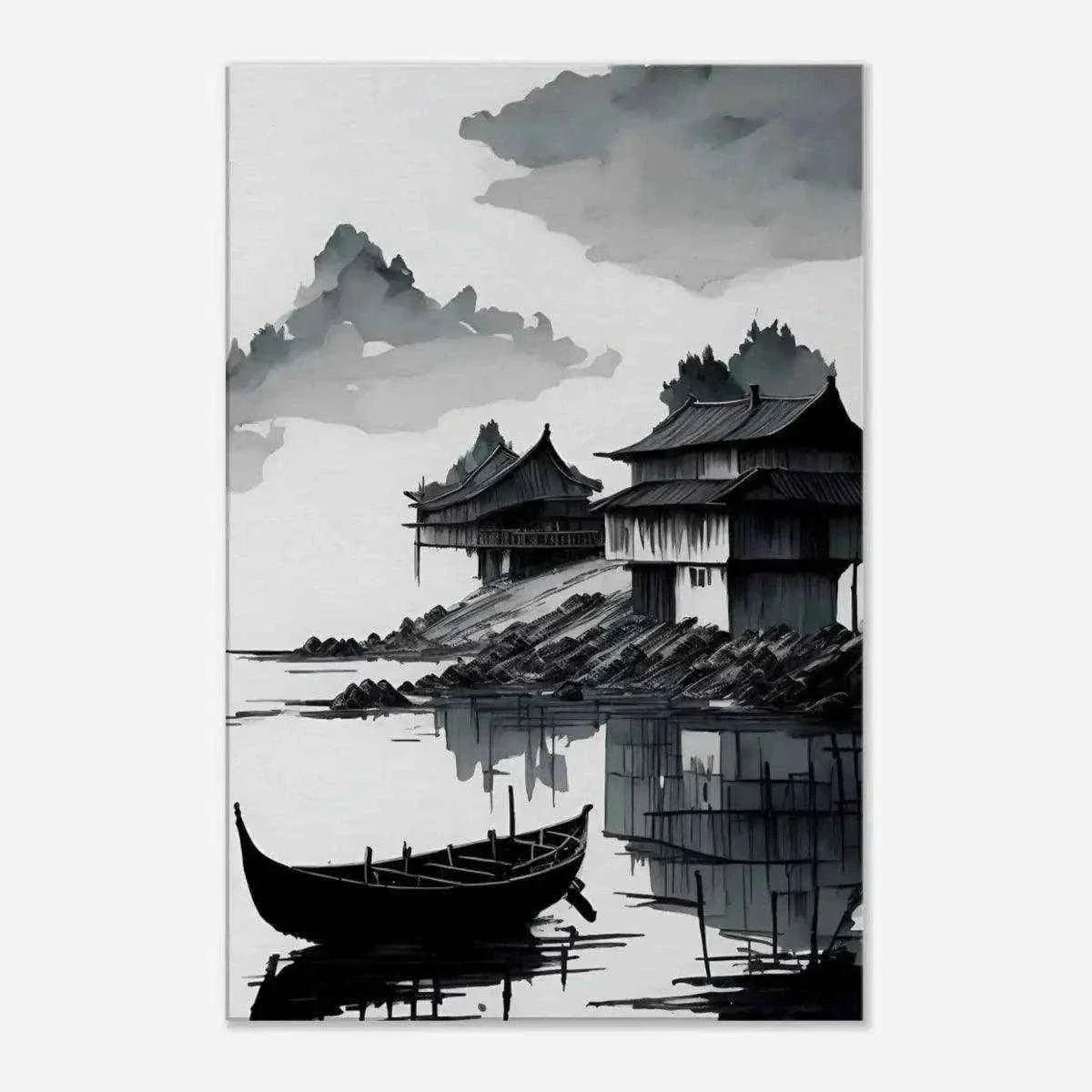 Deep Sea - Leinwandbild Japanisch