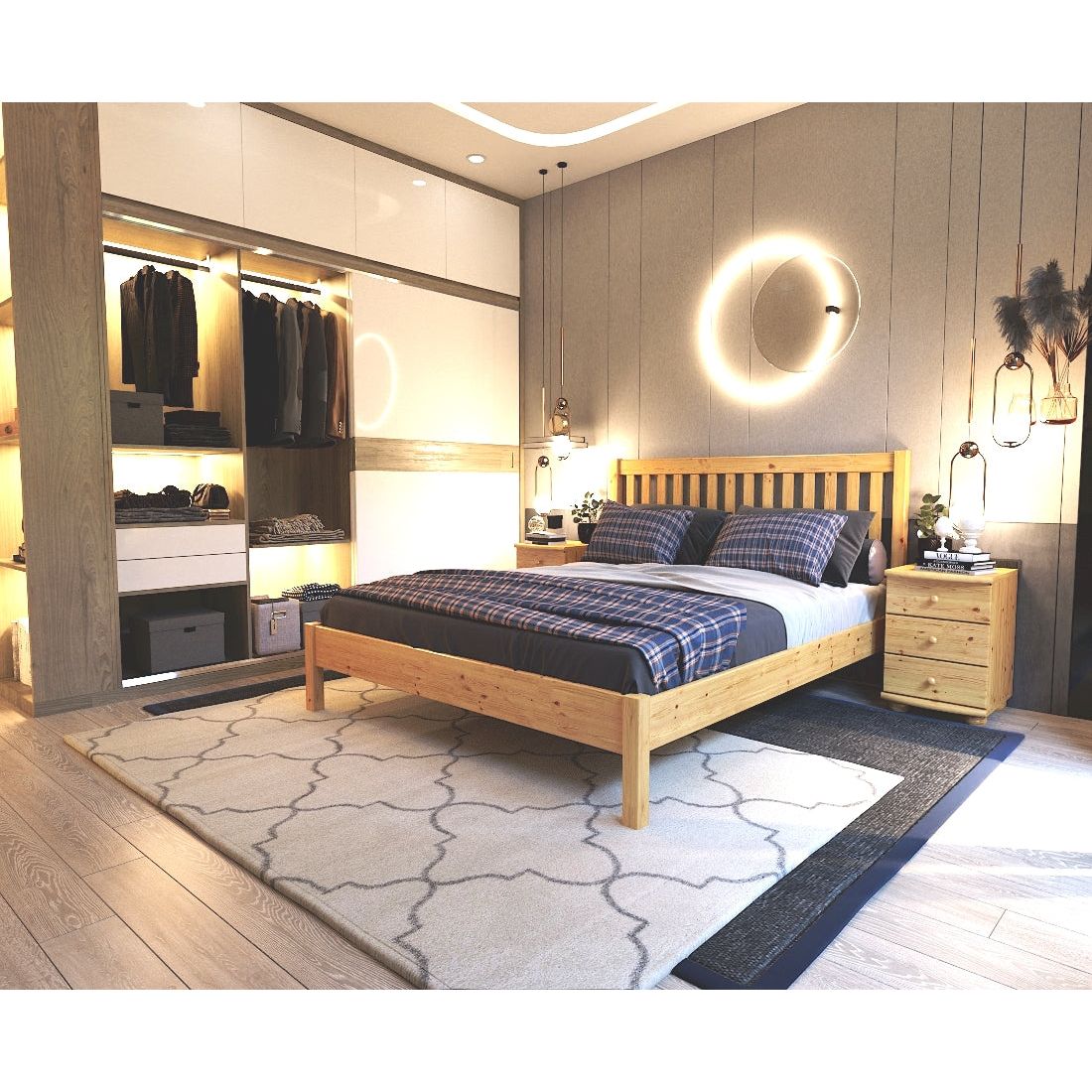 David Kieferbett | Massivholz | Naturholz | 100% Bio-Bett