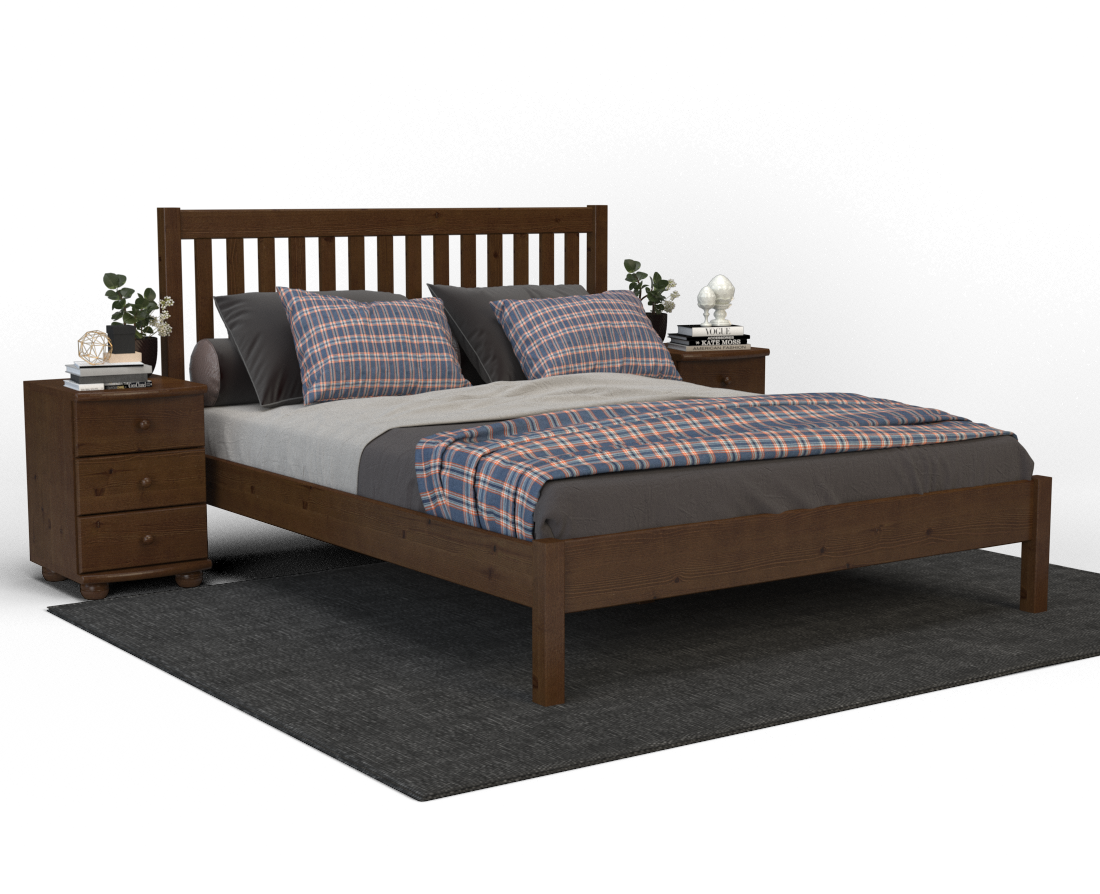 David Kieferbett | Massivholz | Naturholz | 100% Bio-Bett