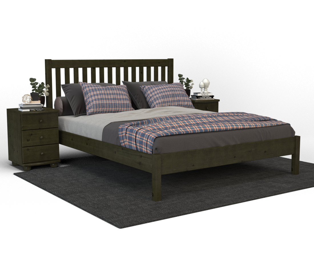 David Kieferbett | Massivholz | Naturholz | 100% Bio-Bett