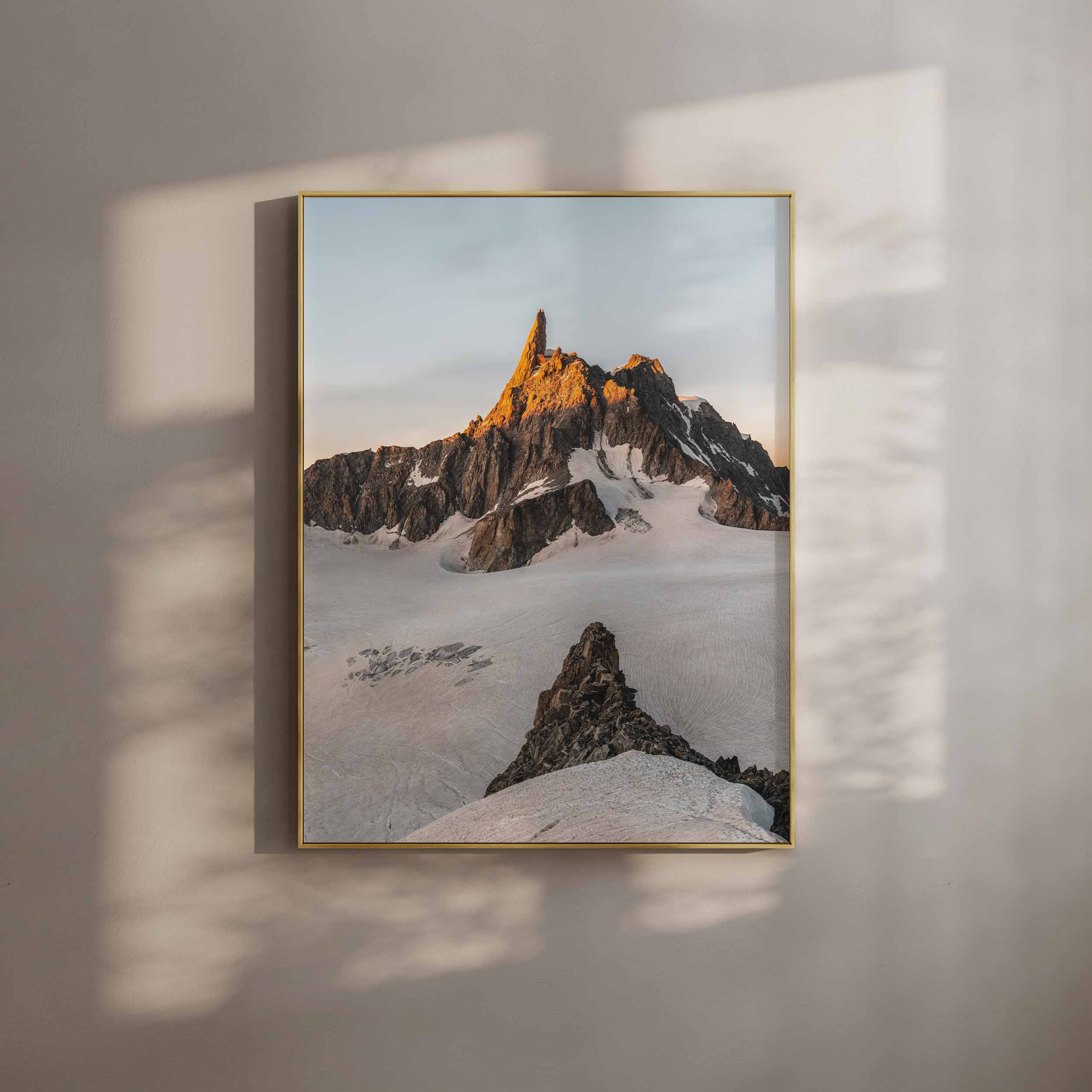 Chamonix Peaks – Set of 6 Alpine Prints