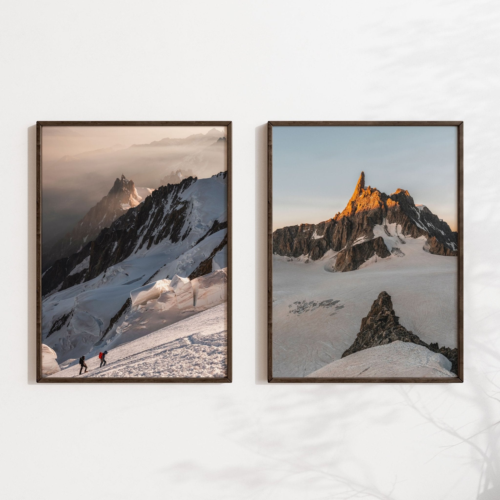 Aiguille du Midi & Dent du Géant Nature Photography Prints