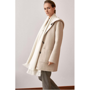 KUNA - Alpaka Wende-Mantel ANASTASIA – Zwei Mäntel in Einem