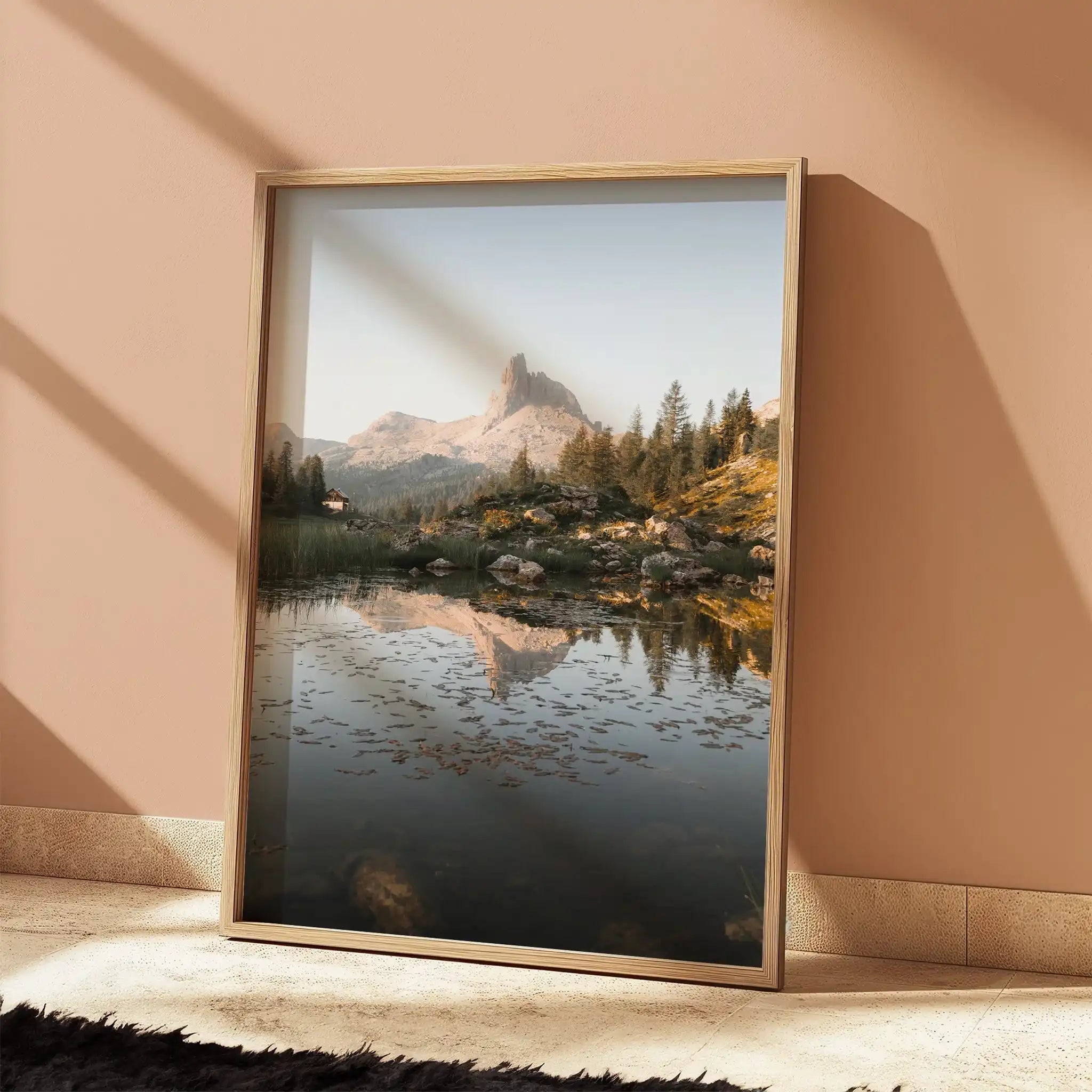 Lago di Federa Dolomites Print – Sunrise Reflection Wall Art by Chamonix Prints
