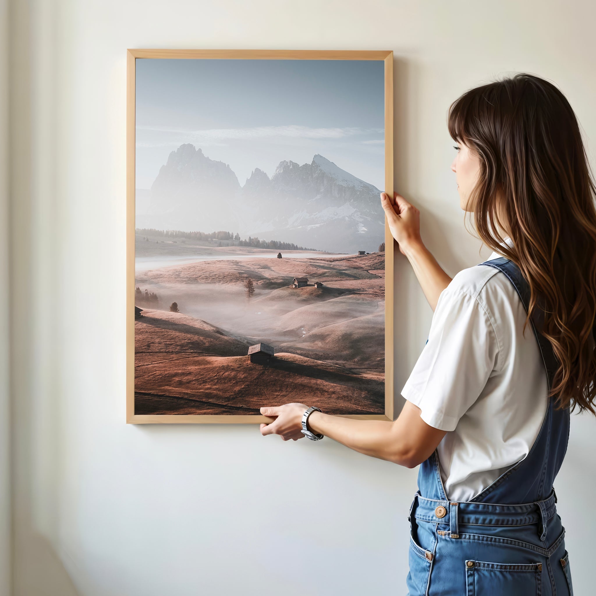 Alpe di Siusi Wall Art – Dolomites Landscape Photography Print