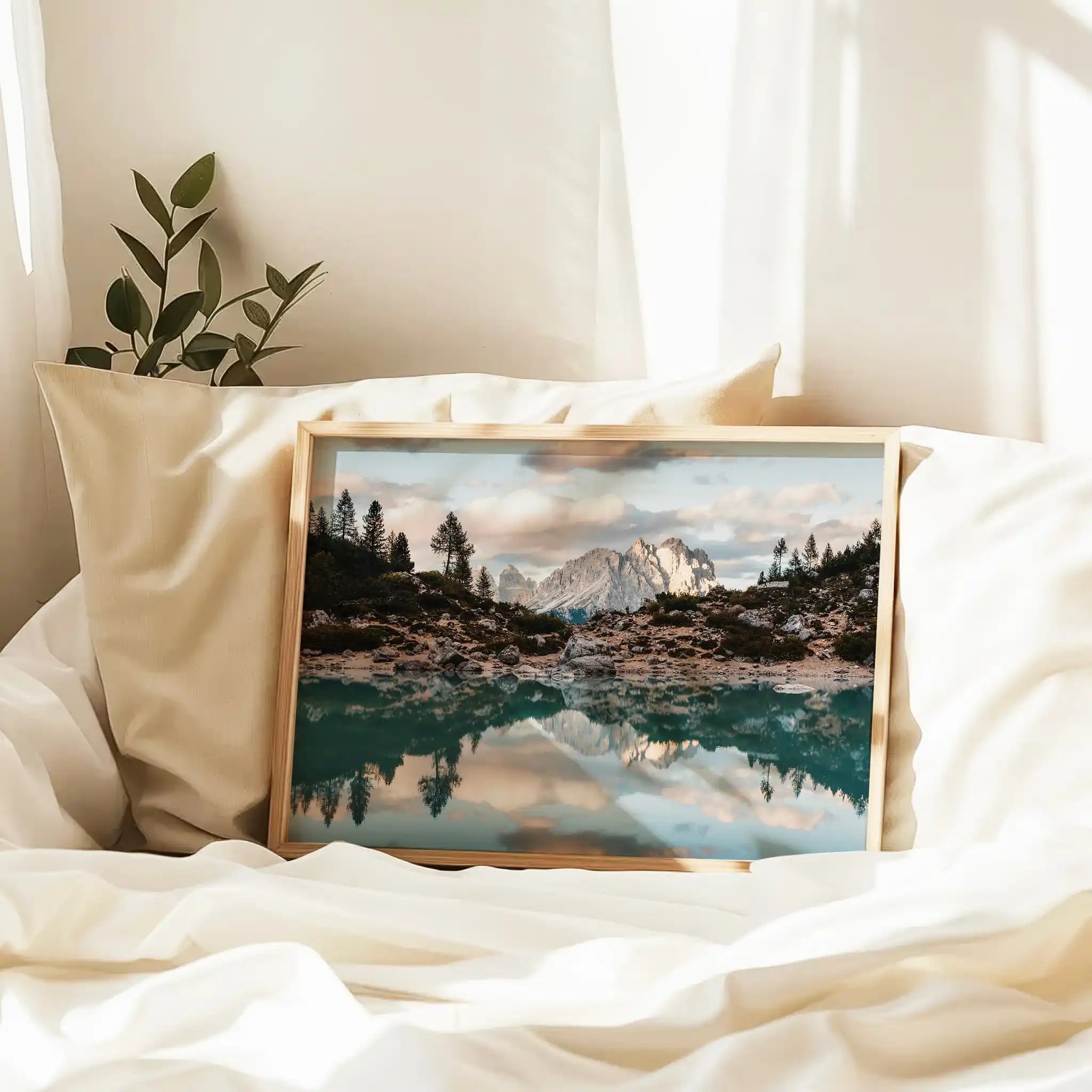 Lago di Sorapis Wall Art – Dolomites Photography Print by Chamonix Prints