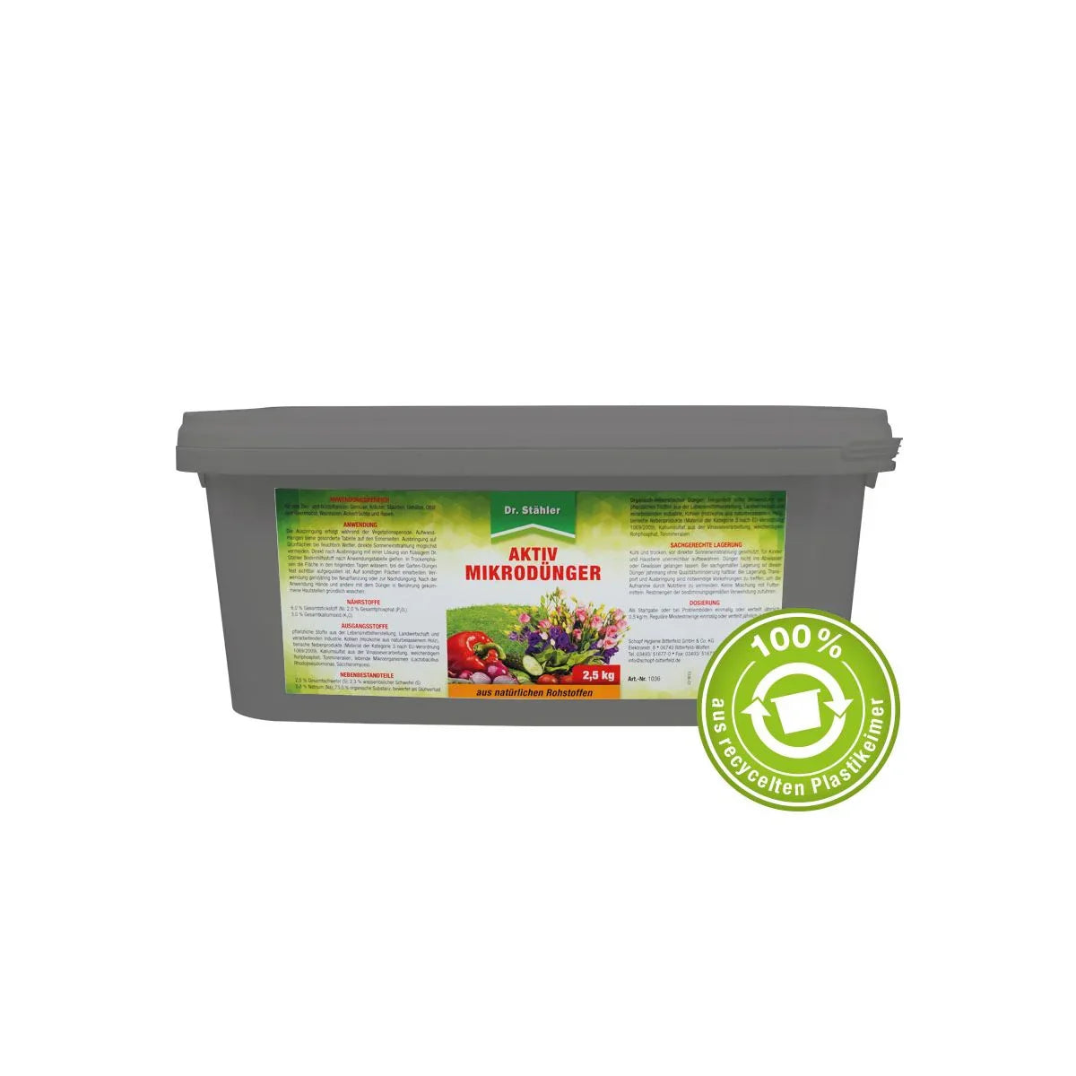 Dr. Stähler Aktiv Mikrodünger 2,5 kg - Japankoi.net