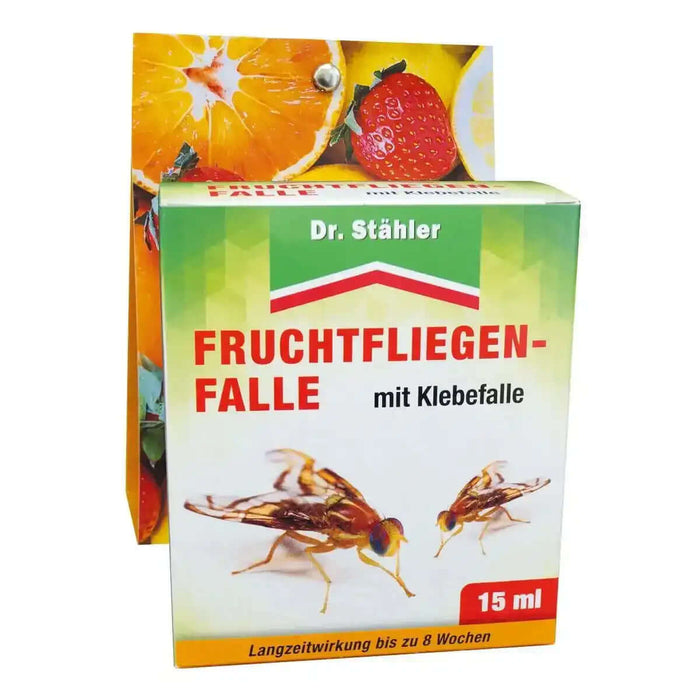 Dr. Stähler Fruchtfliegenfalle 1 Falle mit 2 Klebefalle