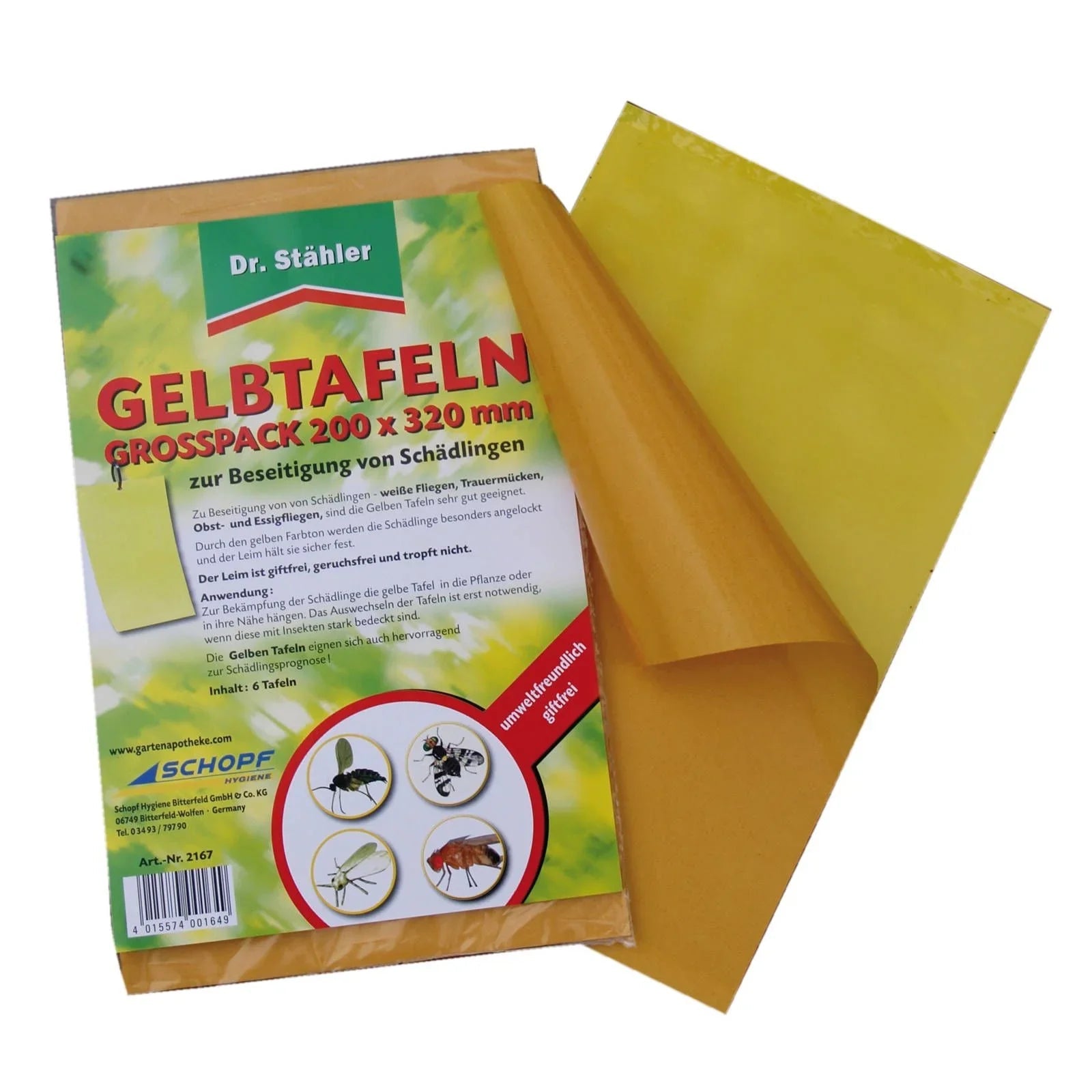 Dr. Stähler Gelbtafeln Groß 25 Stück 32 x 20 cm - Japankoi.net