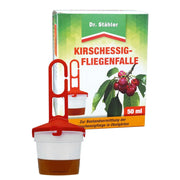 Dr. Stähler Kirschessigfliegenfalle 1 Falle + 50 ml Lockstoff - Japankoi.net