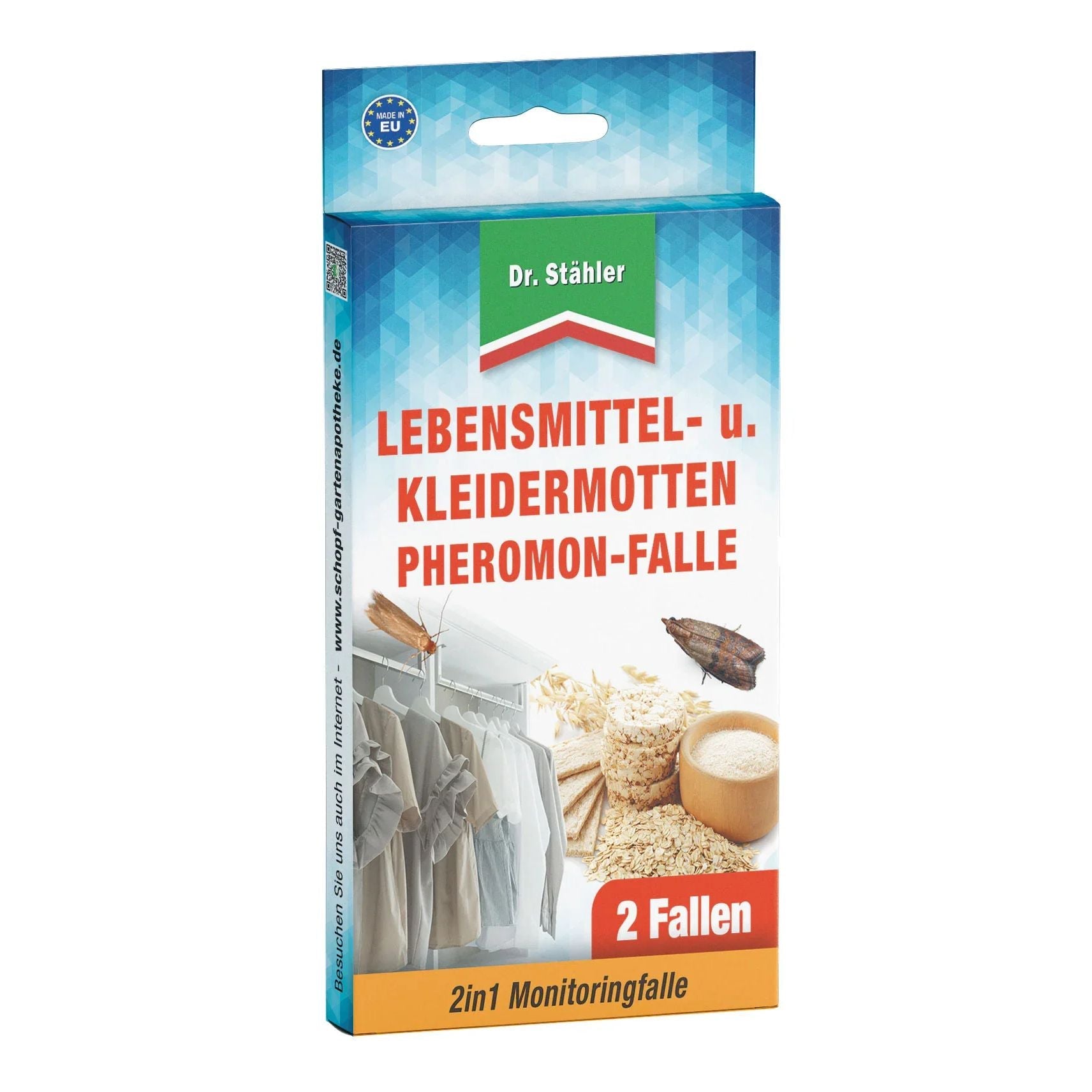 Dr. Stähler Lebensmittel- und Kleidermotten Pheromon-Falle - Japankoi.net