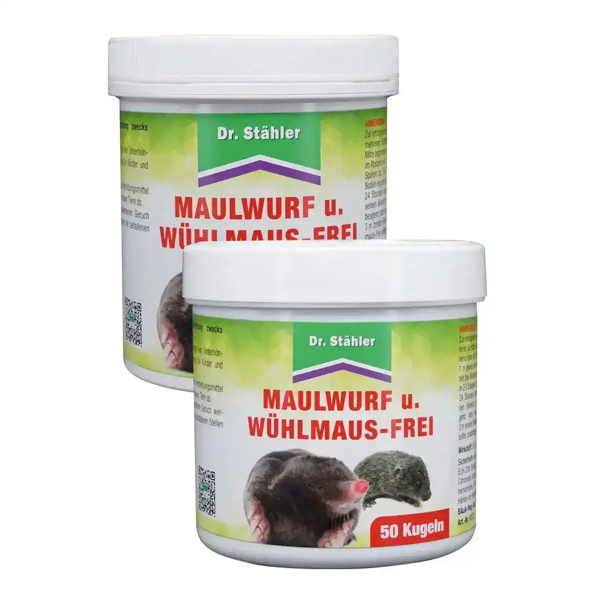 Dr. Stähler Maulwurf- und Wühlmausfrei 50 Kugeln - Japankoi.net