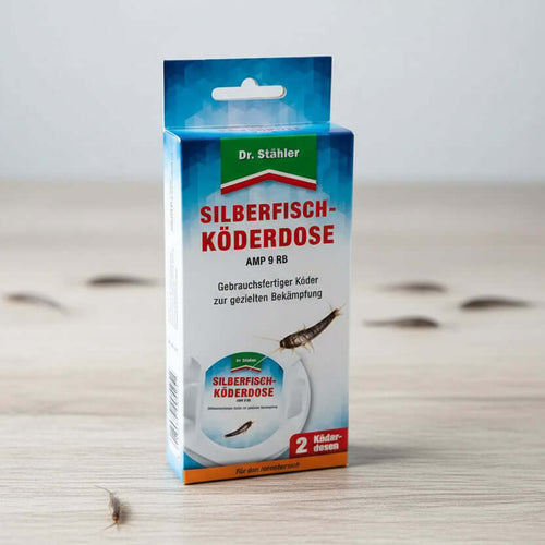 Dr. Stähler Silberfisch-Köderdose 2 Dosen