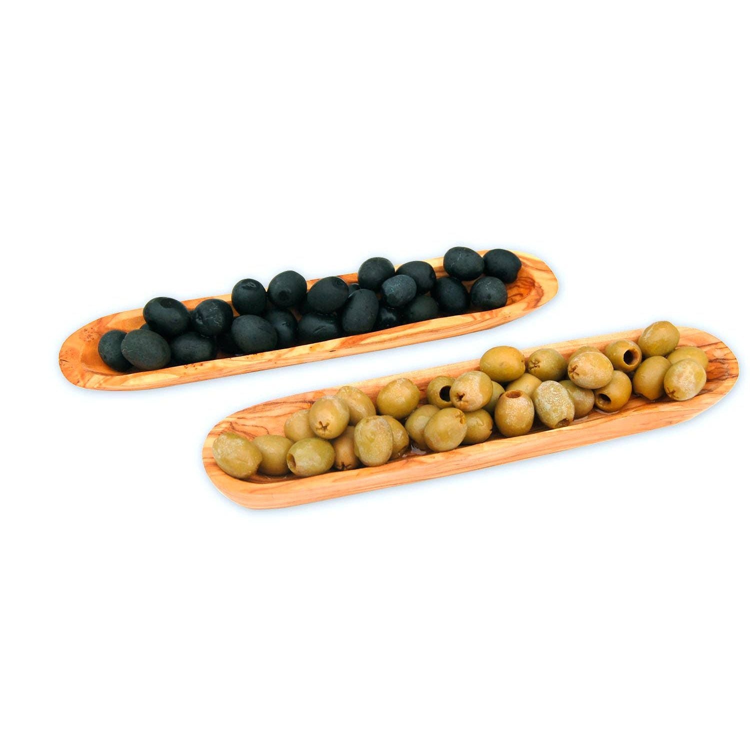 Olivenschiffchen aus Olivenholz (ca. 25cm)