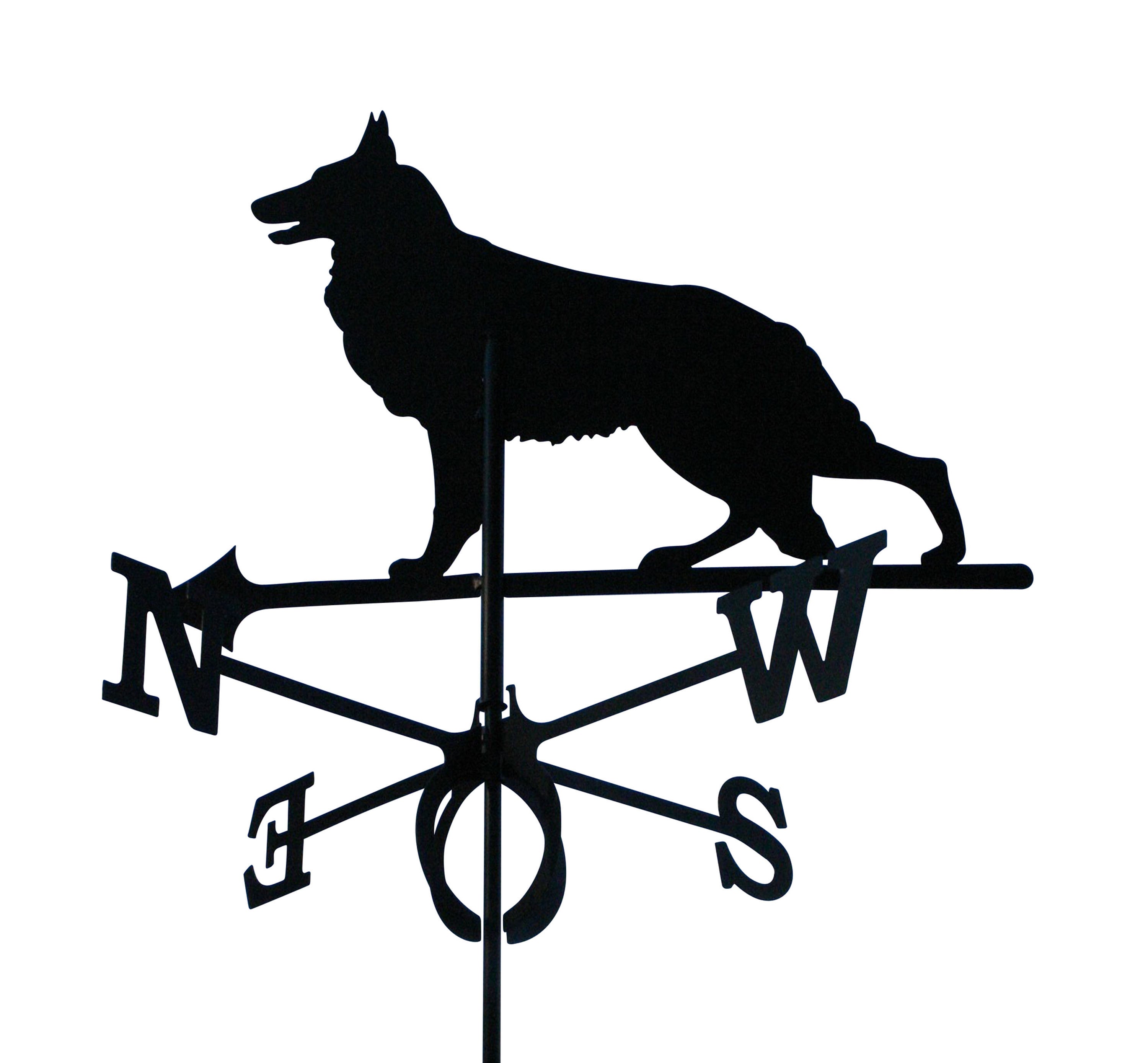Wetterfahne Schäferhund