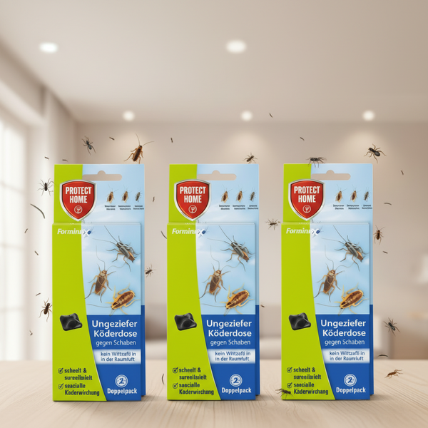 Protect Home Ungezieferköderdose   Schaben  3 x 2 Stk