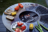 Grillplatte Rohstahl für SvenskaV Feuerschale