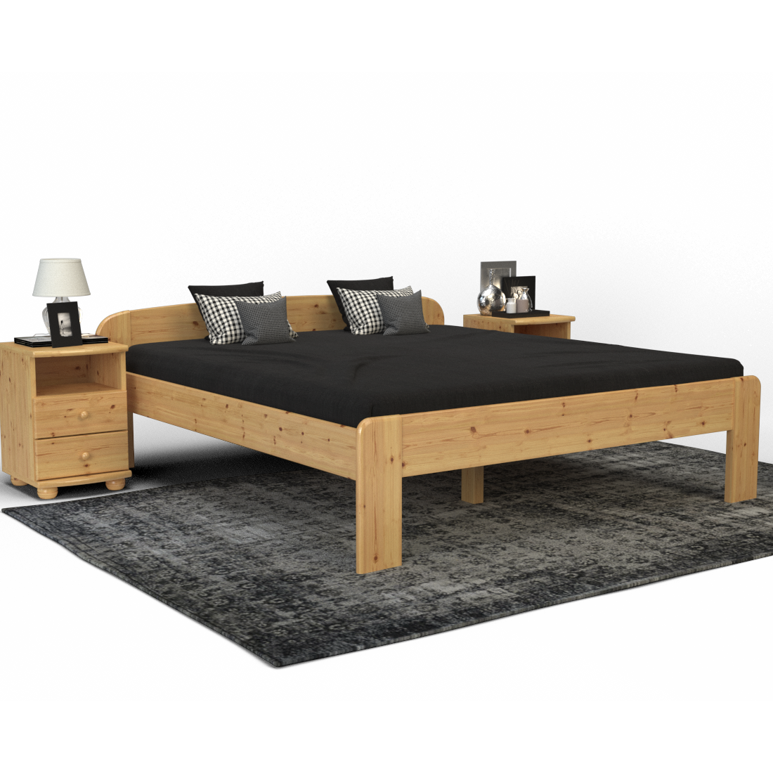 Eva Kieferbett | Massivholz | Naturholz | 100% Bio-Bett