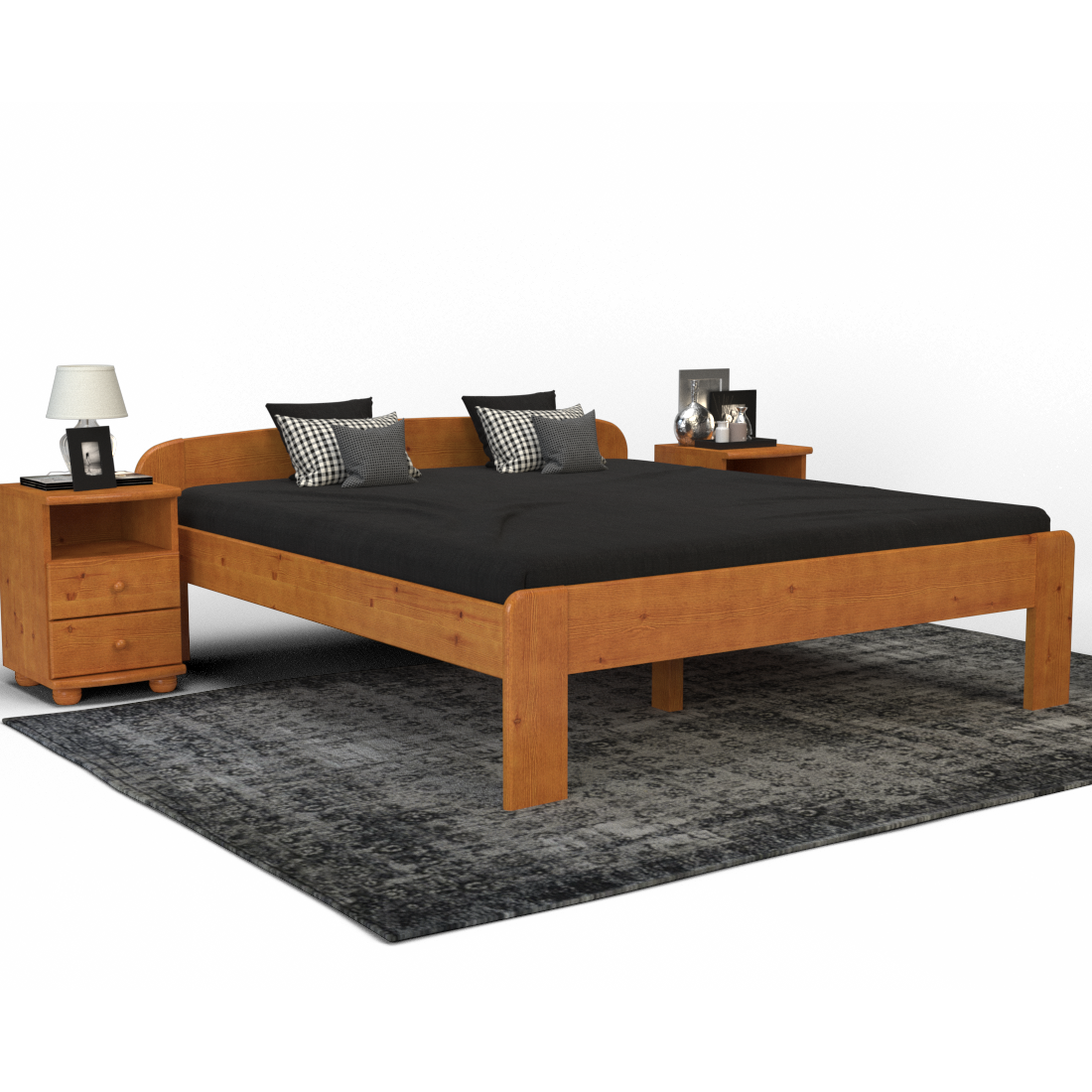 Eva Kieferbett | Massivholz | Naturholz | 100% Bio-Bett