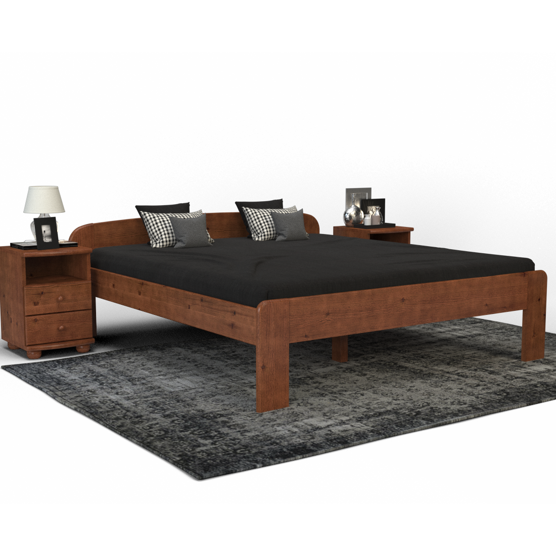 Eva Kieferbett | Massivholz | Naturholz | 100% Bio-Bett