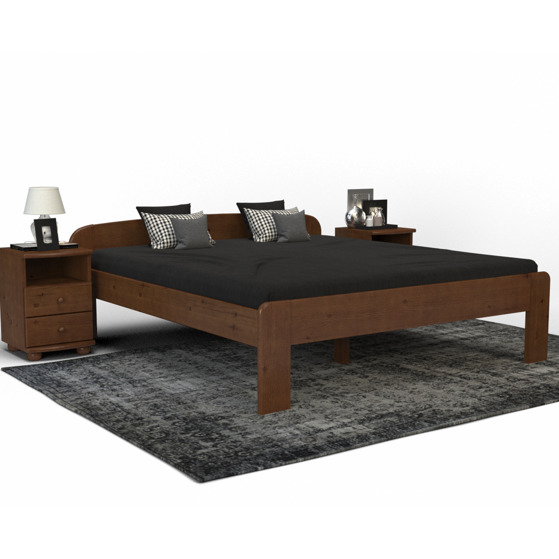 Eva Kieferbett | Massivholz | Naturholz | 100% Bio-Bett