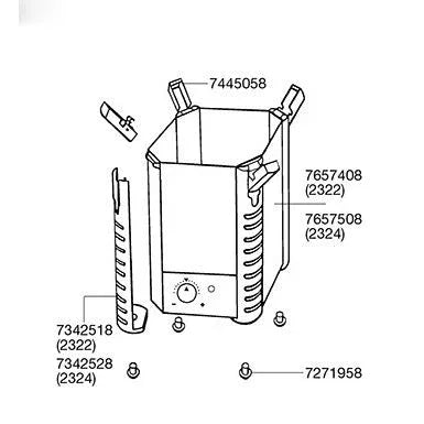 Eheim Filterbehälter mit Heizer (230V/50Hz) für 2322 - Japankoi.net
