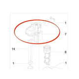 OASE Ersatz UVC 24 Reflektor FiltoMatic