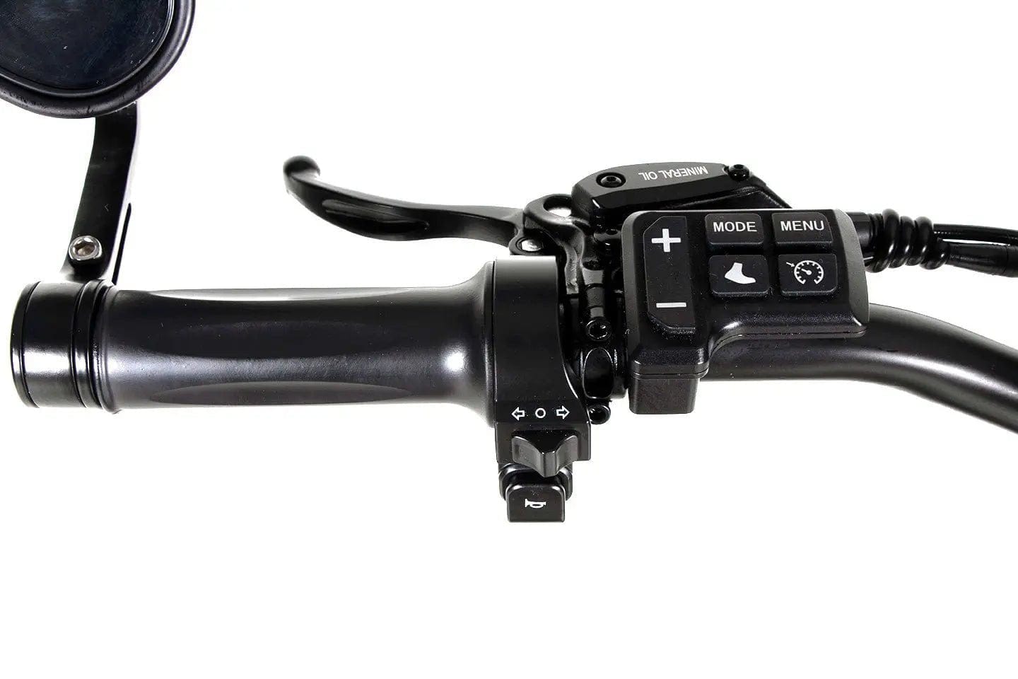 Elektroroller WANDLER-K/E - 45km/h - bis 140kg - mit Sitz - leuchtrot