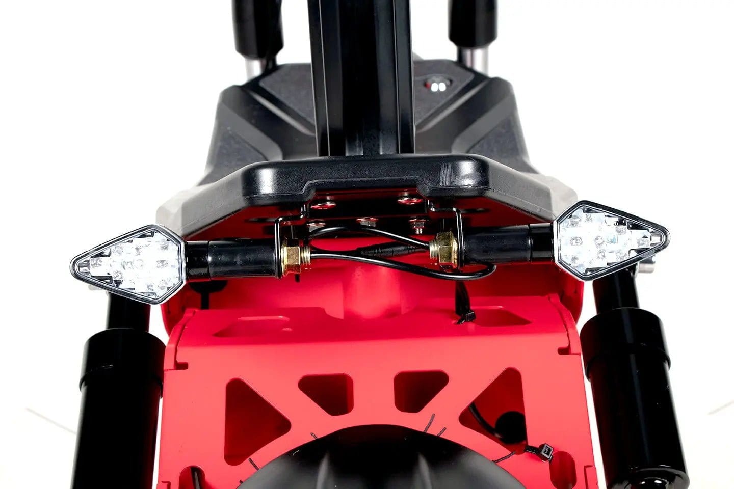 Elektroroller WANDLER-K/E - 45km/h - bis 140kg - mit Sitz - leuchtrot