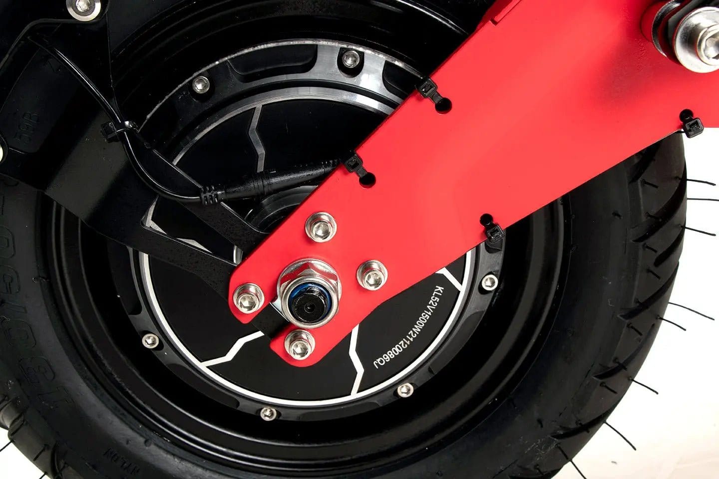 Elektroroller WANDLER-K/E - 45km/h - bis 140kg - mit Sitz - leuchtrot