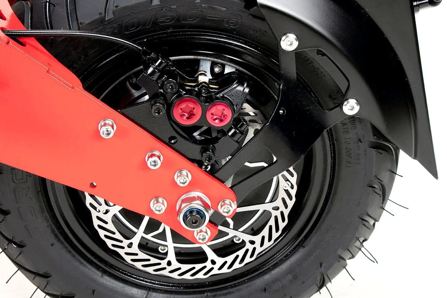 Elektroroller WANDLER-K/E - 45km/h - bis 140kg - mit Sitz - leuchtrot