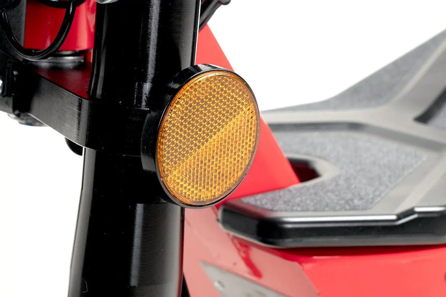 Elektroroller WANDLER-K/E - 45km/h - bis 140kg - mit Sitz - leuchtrot