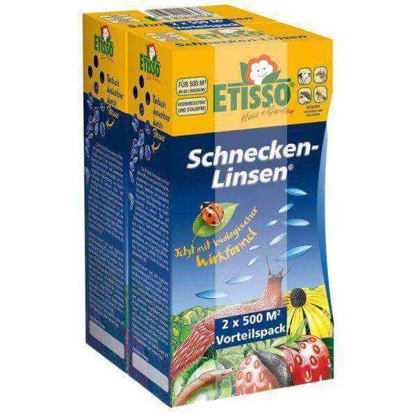 Etisso Schnecken-Linsen Neuste Generation (biol. Formel) 2 x 300 g