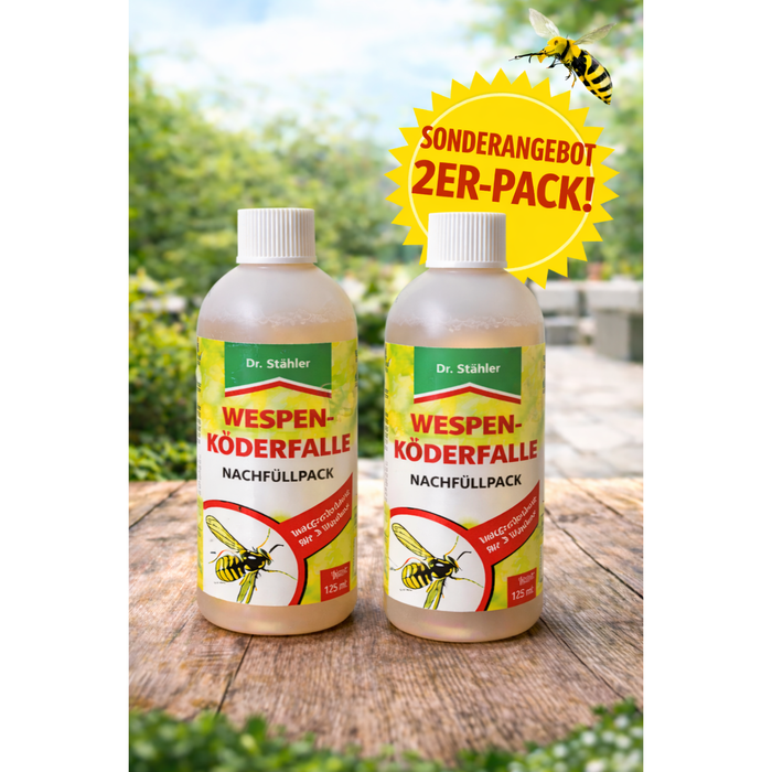 Dr. Stähler Wespenfalle Nachfüllpack 2 Stück