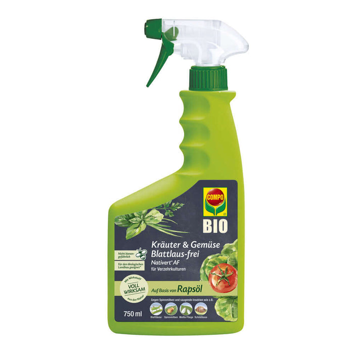 COMPO Kräuter & Gemüse Blattlaus-frei Nativert® AF saugende Insekten