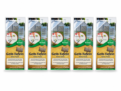 Dr.Stähler Silence 5 Stück Gelb-Tafeln