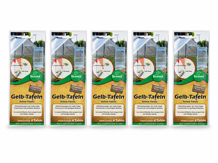 Dr.Stähler Silence 5 Stück Gelb-Tafeln