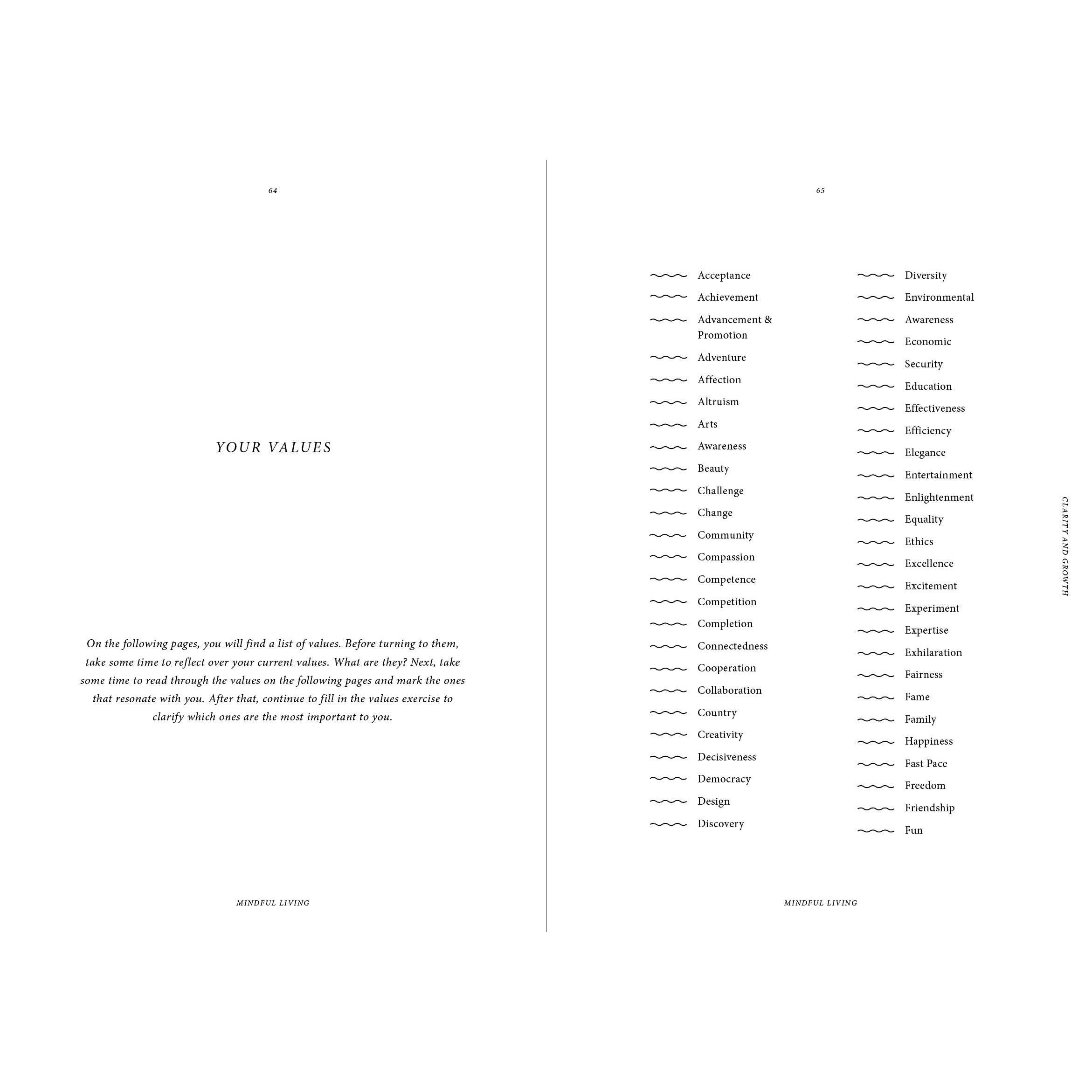 Mindful Living - Tagebuch für ein besseres Mindset