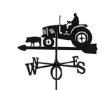 Wetterfahne groß Traktor
