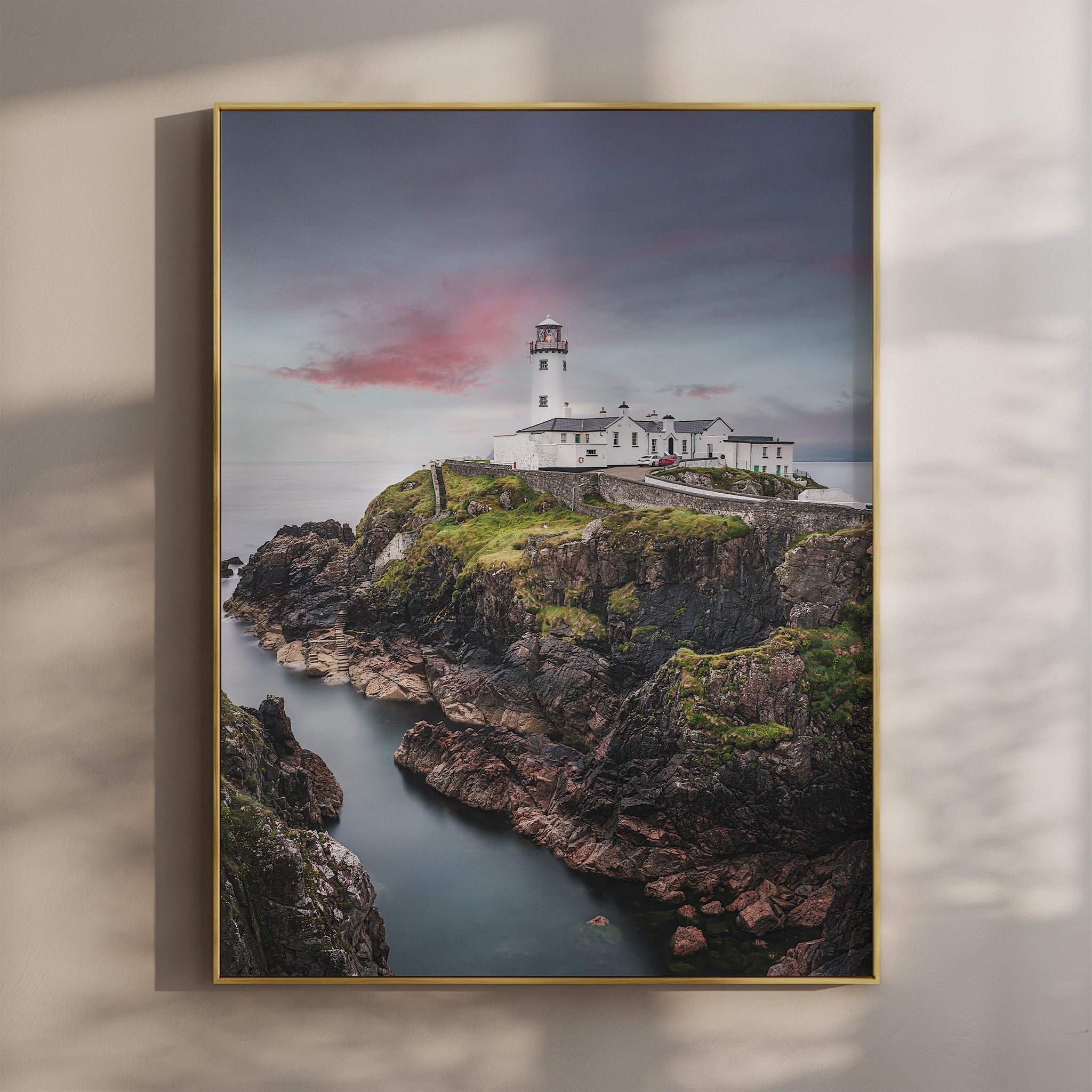 Fanad Lighthouse Wall Art – Irish Coastal Landscape Print from Donegal