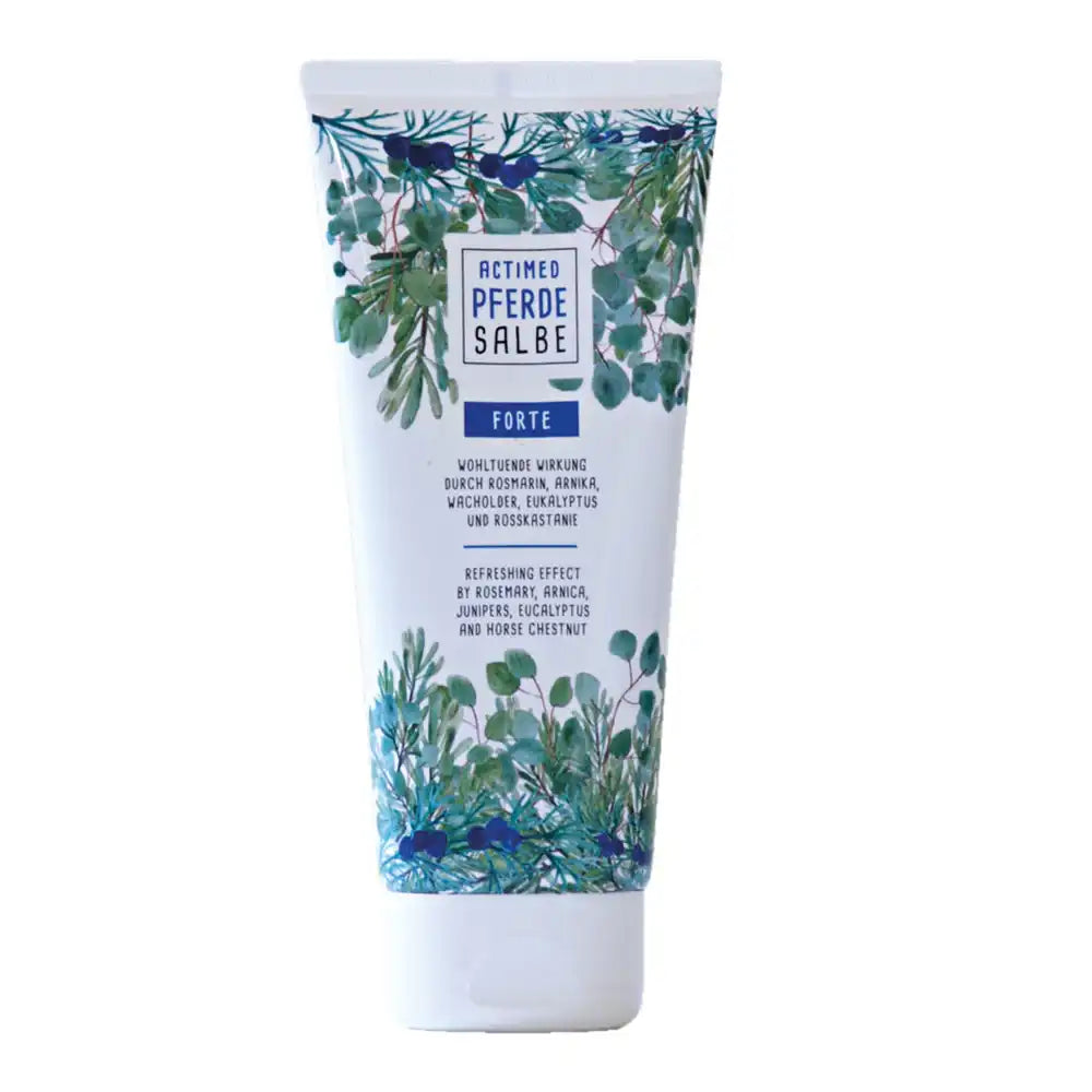 Actimed Pferdesalbe Forte 200 Milliliter Kühlende Wirkung Nach Harte Sportliche Tätigkeit Mit Ätherischen Ölen by Schopf Riders