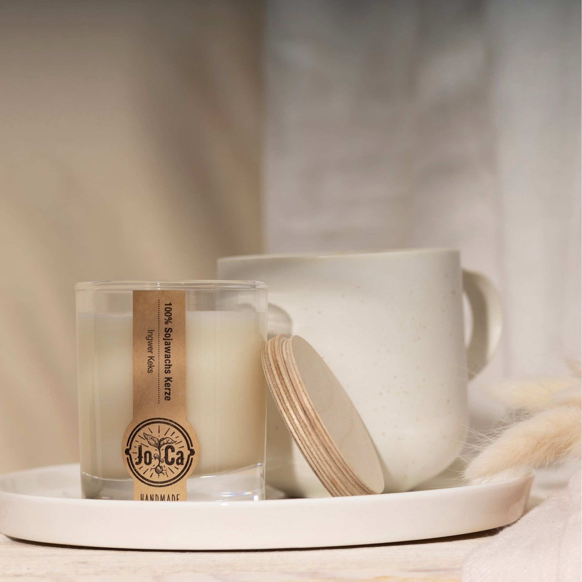 JoCa - Soja Duftkerze - Ingwer Keks