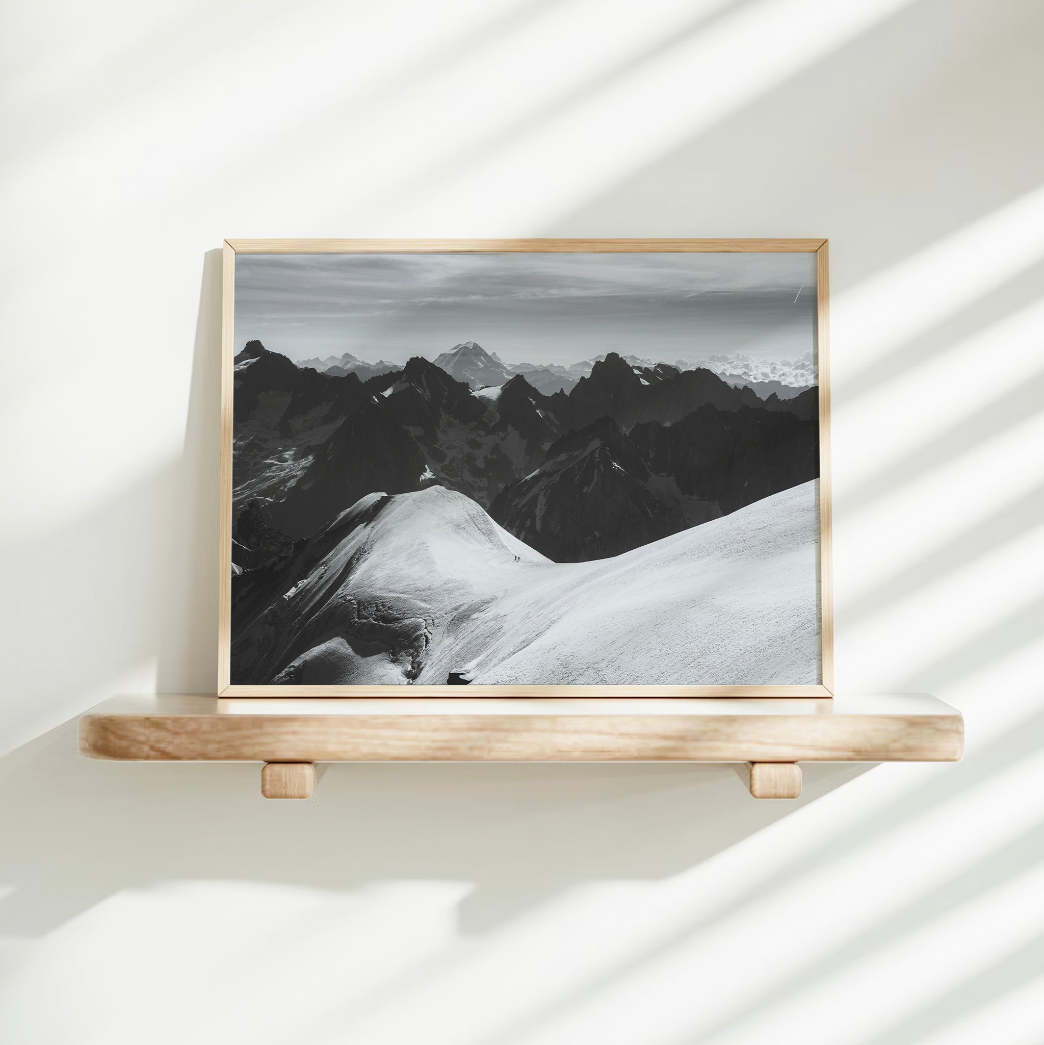 Chamonix Alpine Adventure - Mountaineers Wall Art Print | Fine Art Photography