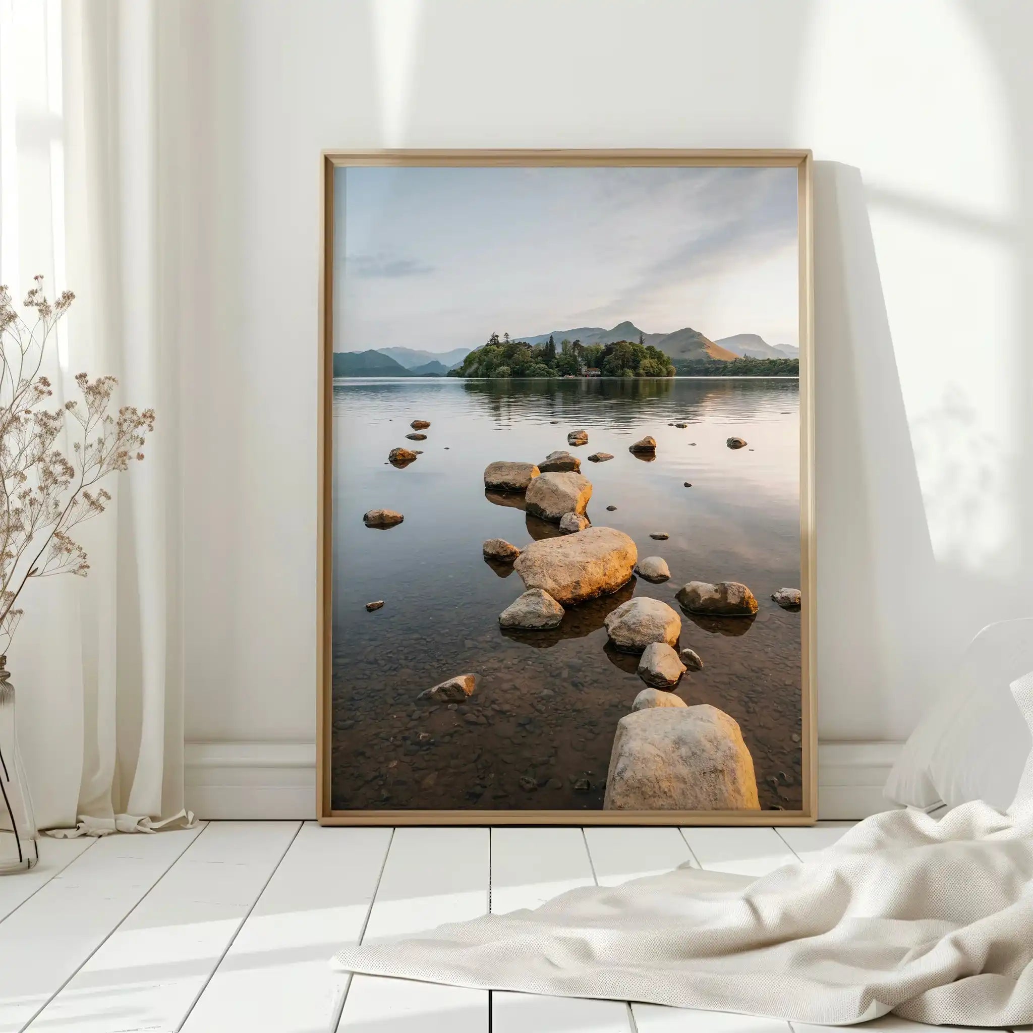 Derwentwater Lake District Print – Wall Art from the English Lakes by Chamonix Prints