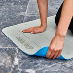 Fitness Mat with distance markers