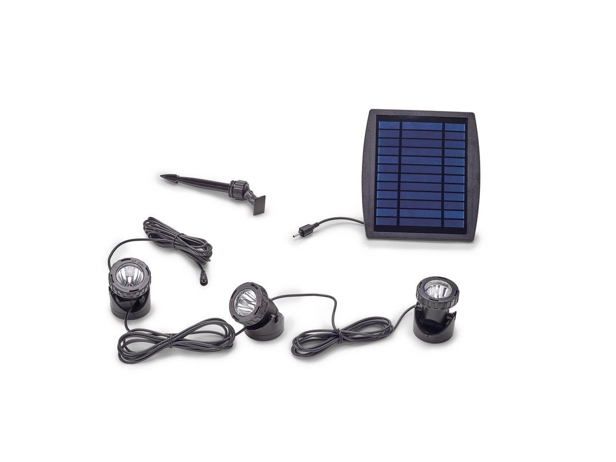 Pontec PondoSolar LED Set 3 Solar-Teichbeleuchtung