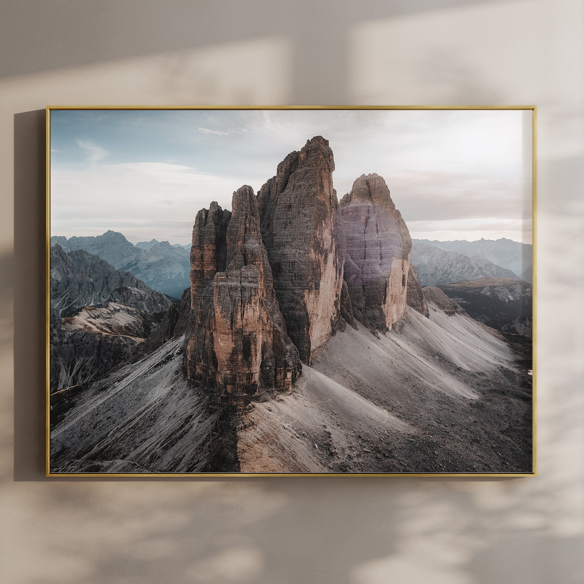 Tre Cime di Lavaredo Print – Dolomites Landscape Photography Wall Art