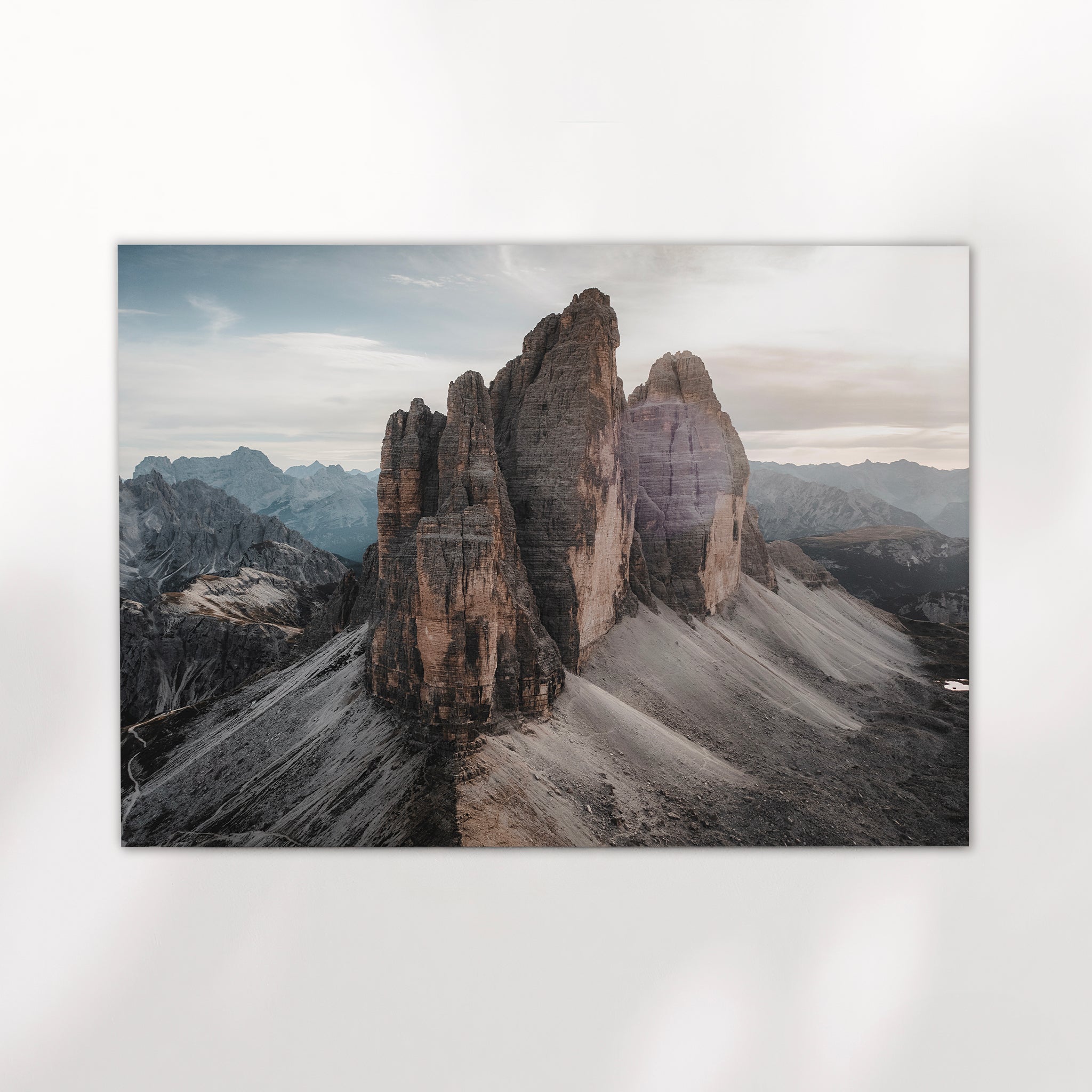 Tre Cime di Lavaredo Print – Dolomites Landscape Photography Wall Art