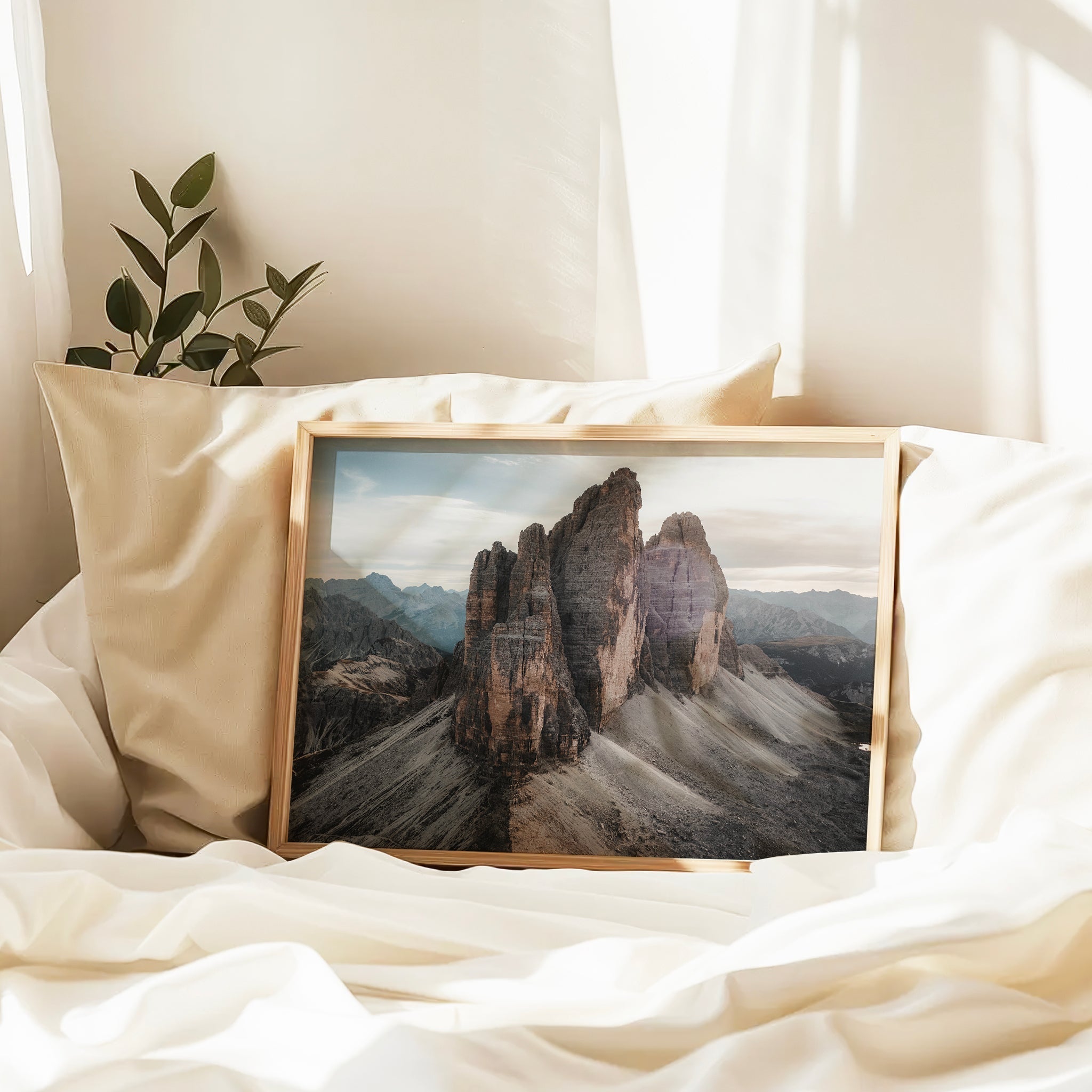 Tre Cime di Lavaredo Print – Dolomites Landscape Photography Wall Art